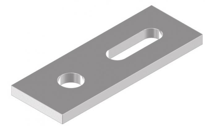 Montážní adaptér A2 80x30x4mm
