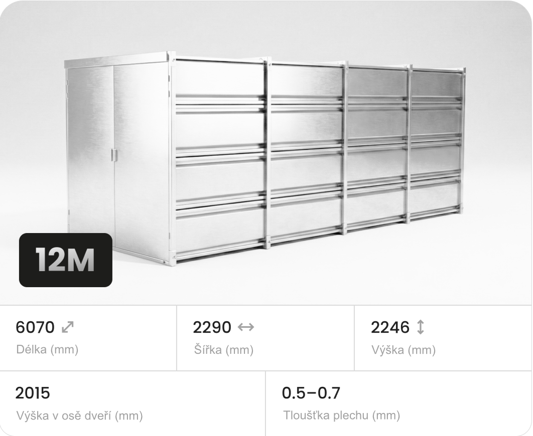 Skladovací kontejner ER BOX 12M