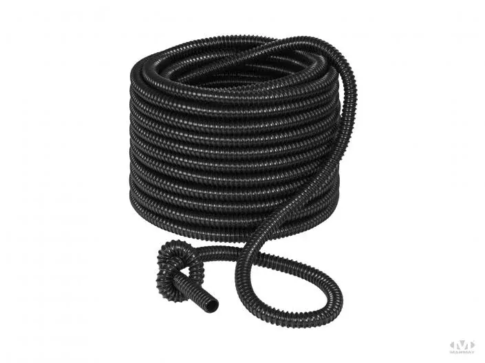 UV vlnitá chránička fi20 mm černá Peszel ROLL 30M