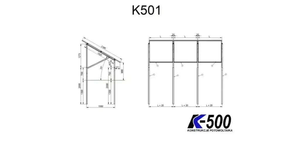 K501 - Počet panelů