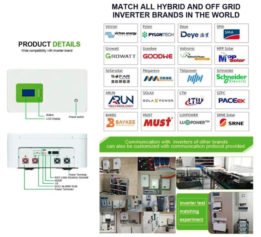 LVFU LFW 51V 100Ah 5kW