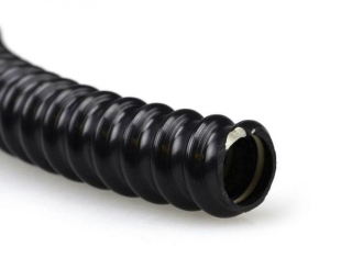 UV vlnitá chránička fi20 mm černá Peszel ROLL 30M