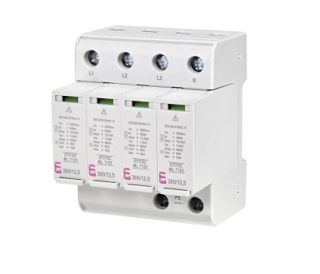 ETI AC T1+T2+T3 svodič přepětí 300/12,5A 4P