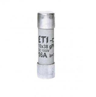 Pojistka ETI 10x38 16A 1000VDC