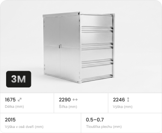 Skladovací kontejner ER BOX 3M