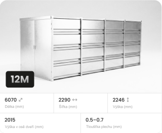 Skladovací kontejner ER BOX 12M