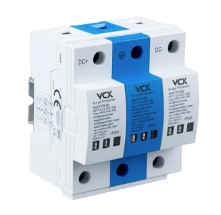 Přepěťová ochrana VCX 20T1T2-3-DC1200 DC B+C 3P 1200V (T1T2) 25kA GDT BLUE